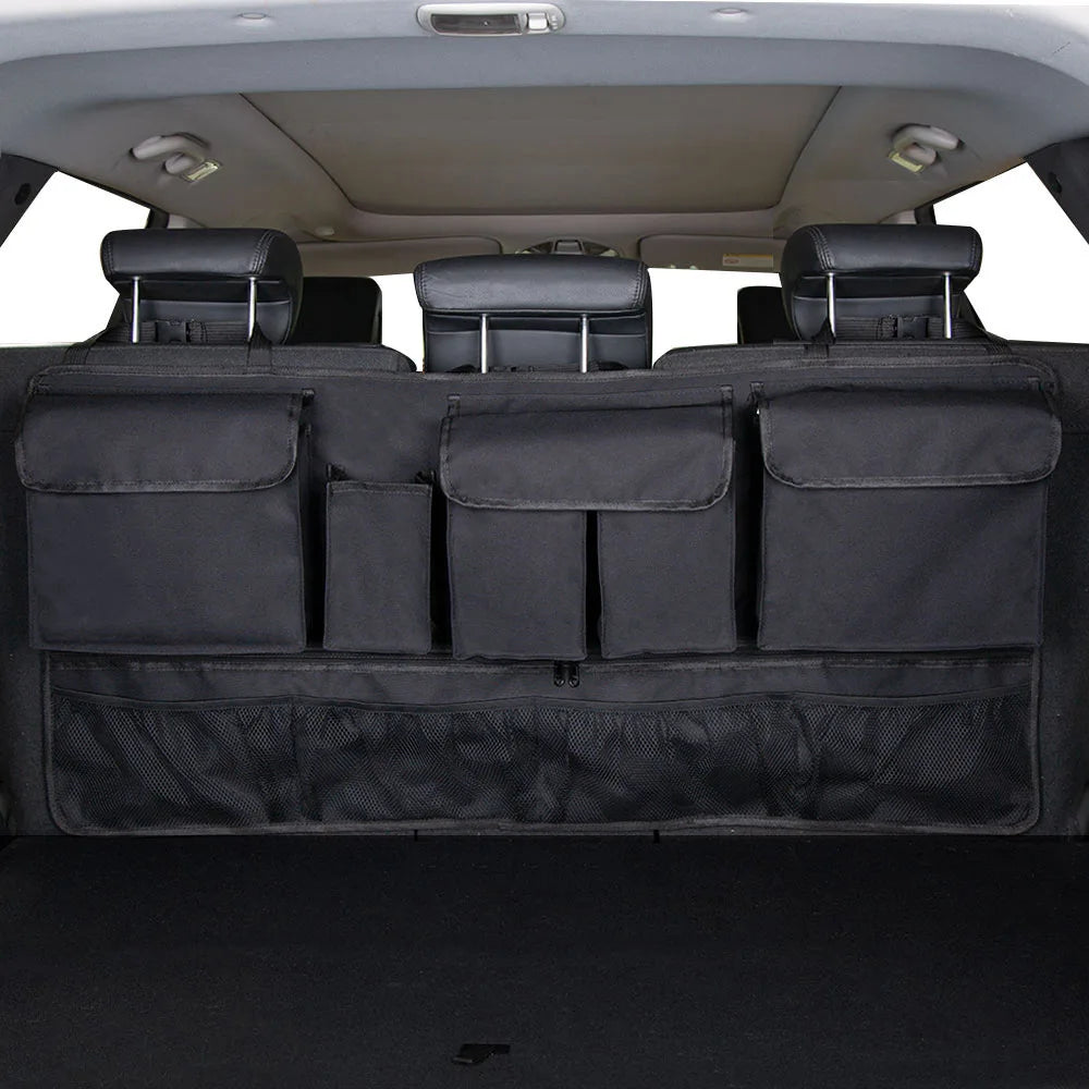 Organisateur de Coffre CoffreZen™ Backseat Pro – 9 Poches Suspendu, Grande Capacité