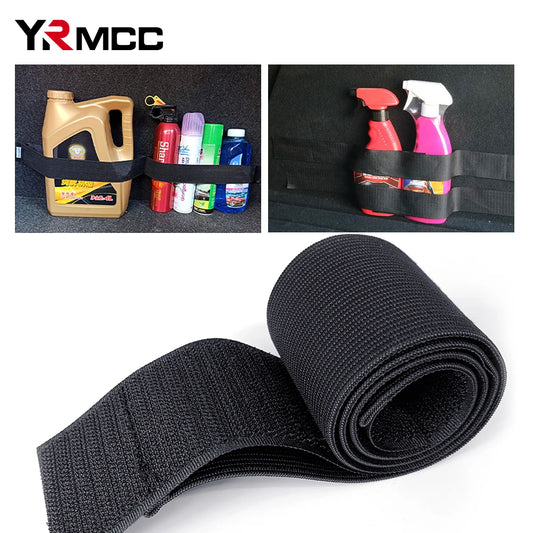 CoffreZen™ FixBelt – Sangle de Fixation 50 cm avec Bande Velcro pour Coffre Auto