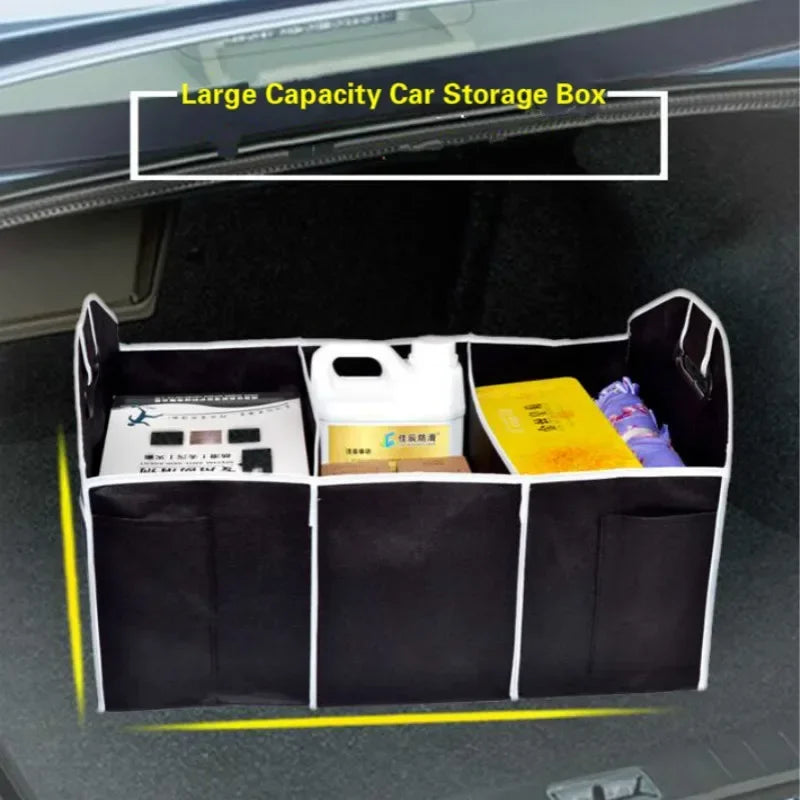 Organisateur de Coffre Multi-Poches CoffreZen™ – Grande Capacité Pliable