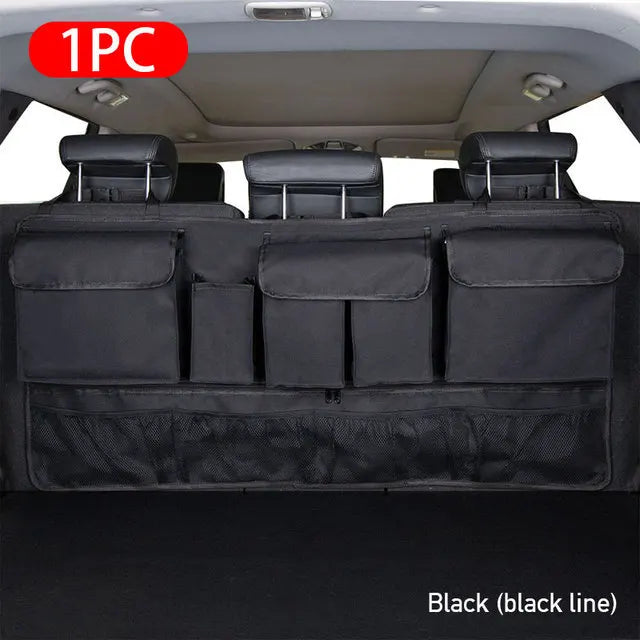 Organisateur de Coffre CoffreZen™ Backseat Pro – 9 Poches Suspendu, Grande Capacité