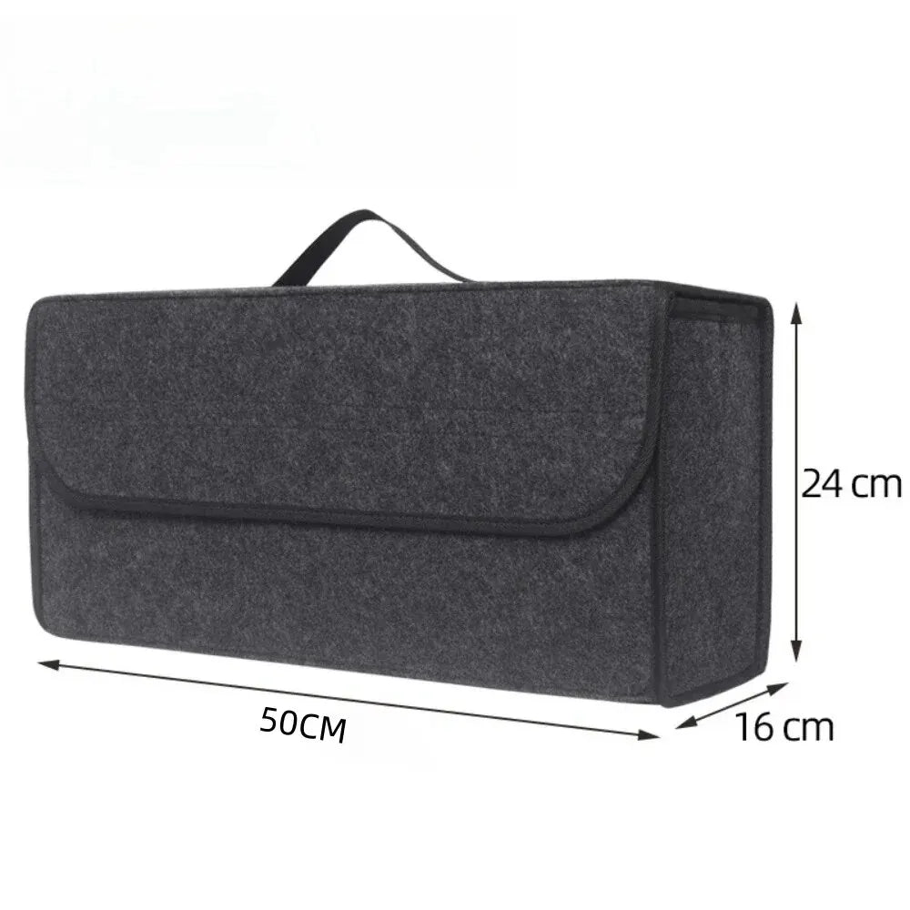 CoffreZen™ SoftGrip – Coffre Organiseur Antidérapant en Feutrine Grande Capacité