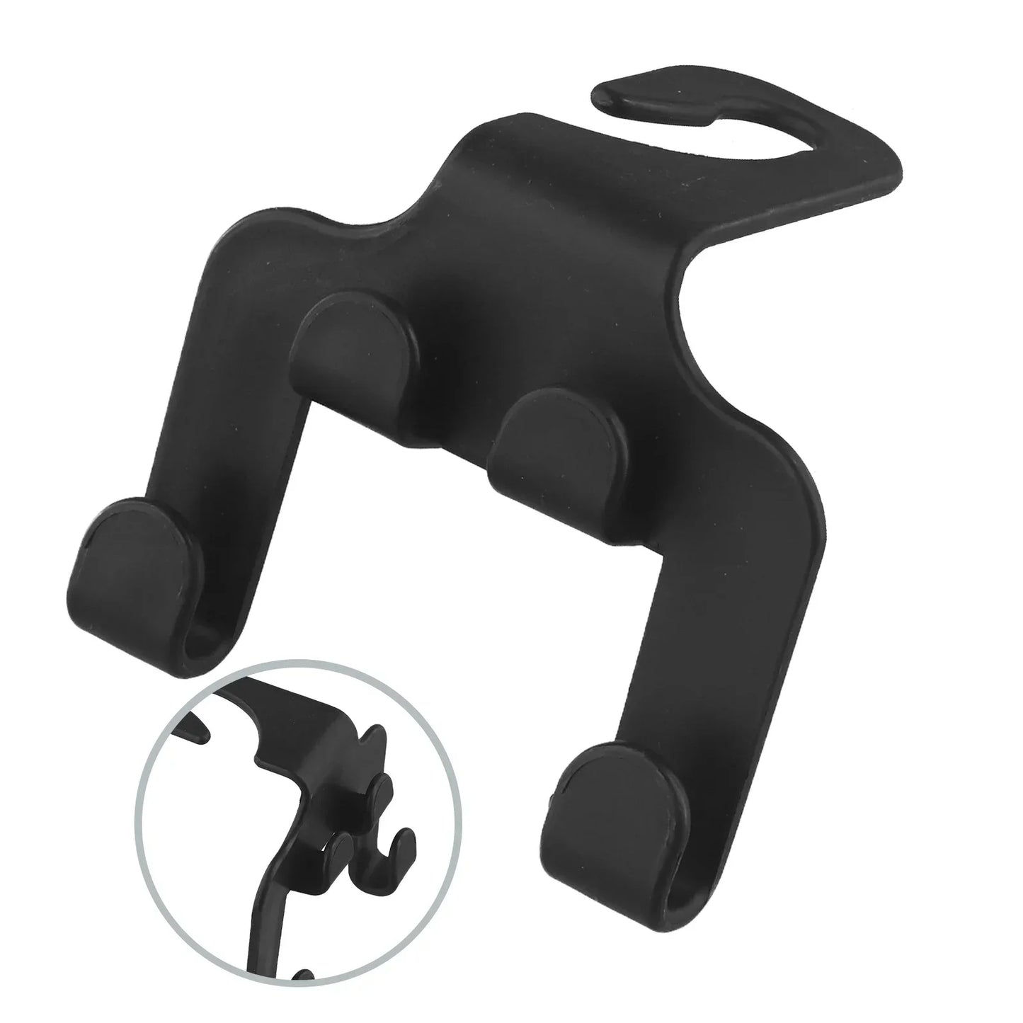 CoffreZen™ HookView – Crochet de Siège avec Support Téléphone Intégré