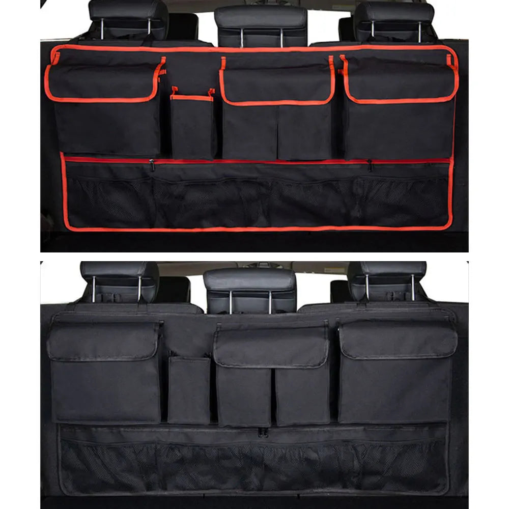 Organisateur de Coffre CoffreZen™ Backseat Pro – 9 Poches Suspendu, Grande Capacité
