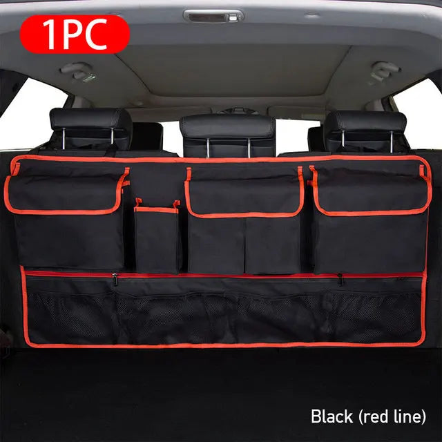 Organisateur de Coffre CoffreZen™ Backseat Pro – 9 Poches Suspendu, Grande Capacité
